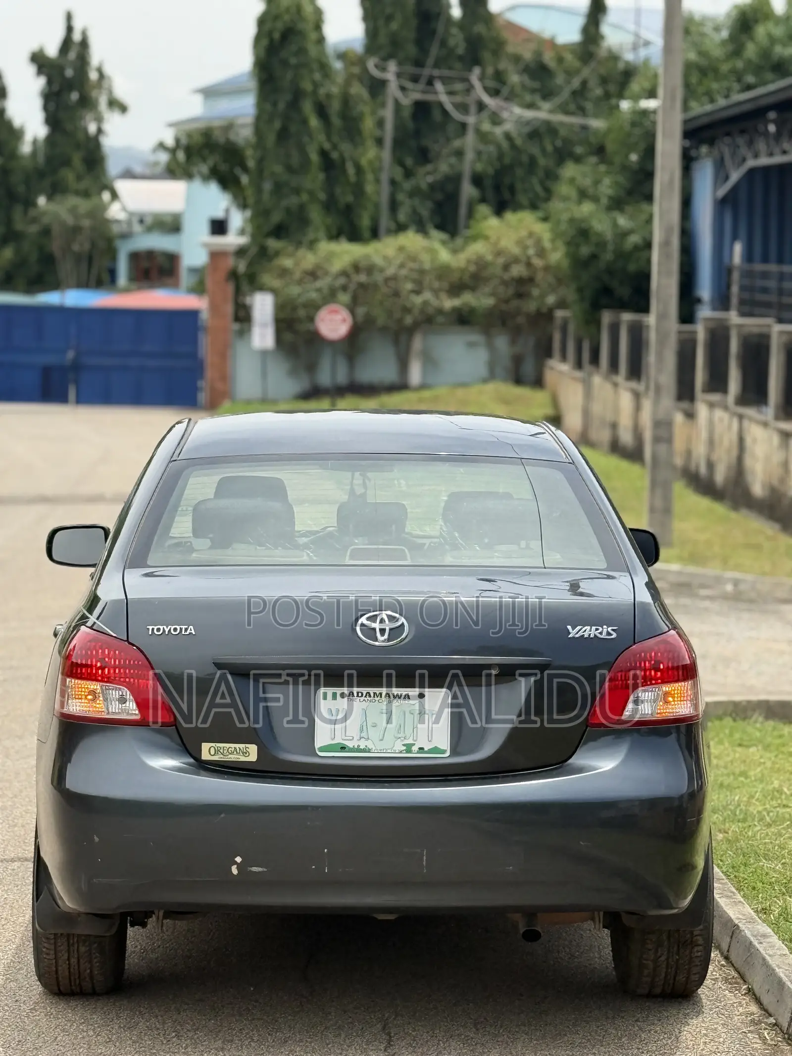 Toyota Yaris 2008 Gray