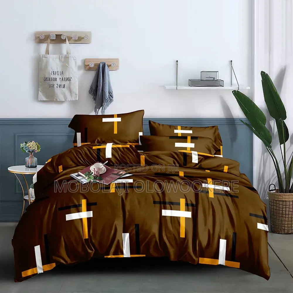 Flowery Set of Duvet Bedsheet and Pillowcases