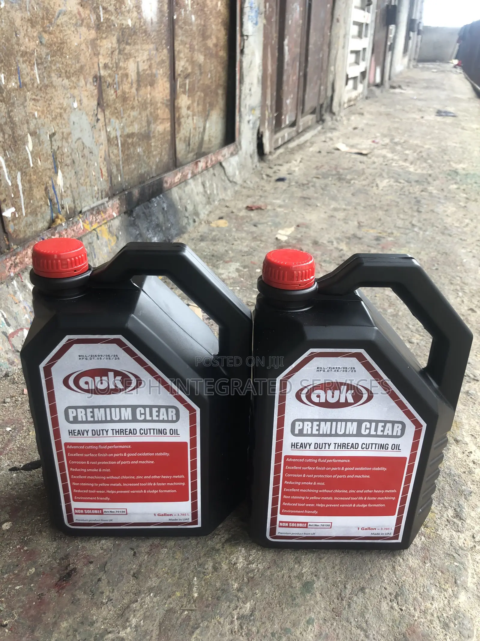 AUK Premium Clear Heavy Duty Thread Cutting Oil