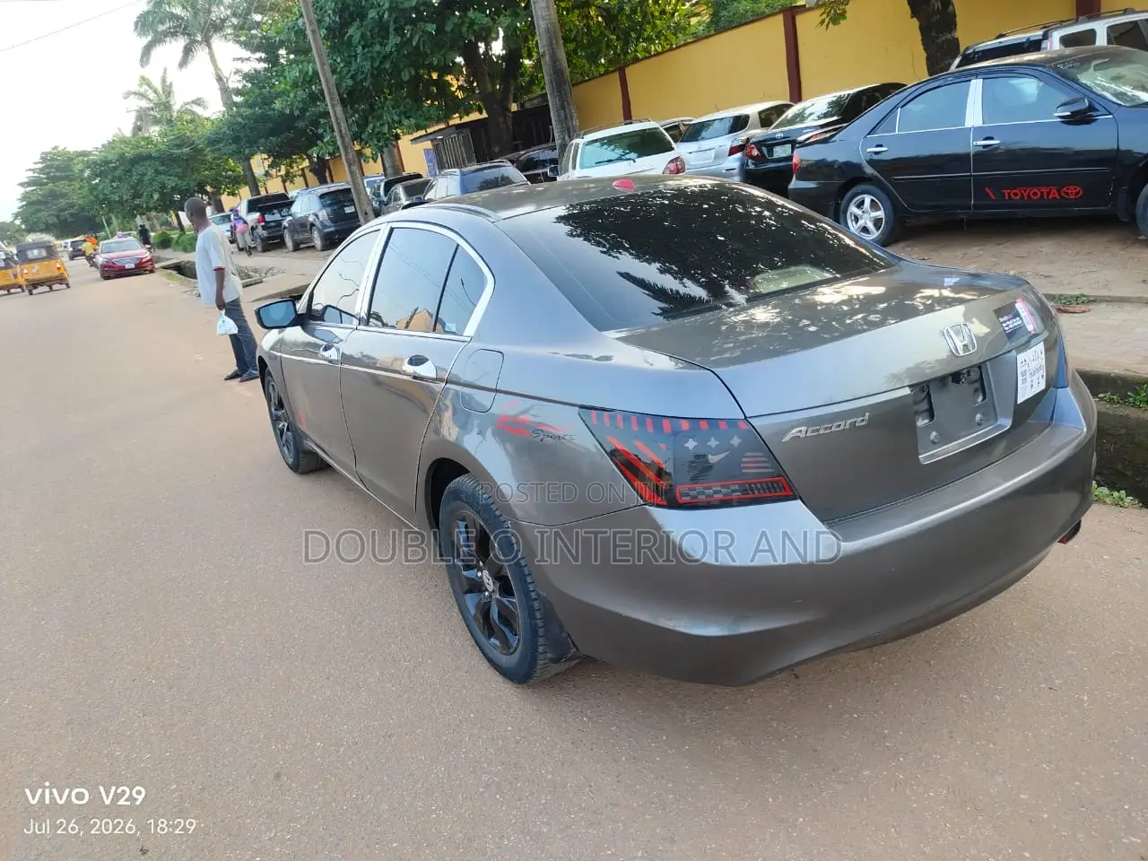 Honda Accord 2.4 EX 2008 Gray