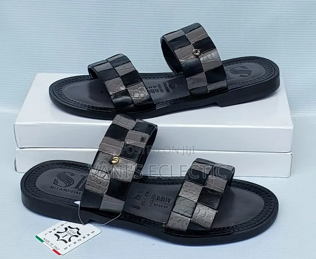 Original Italian Leather Men's Sandals