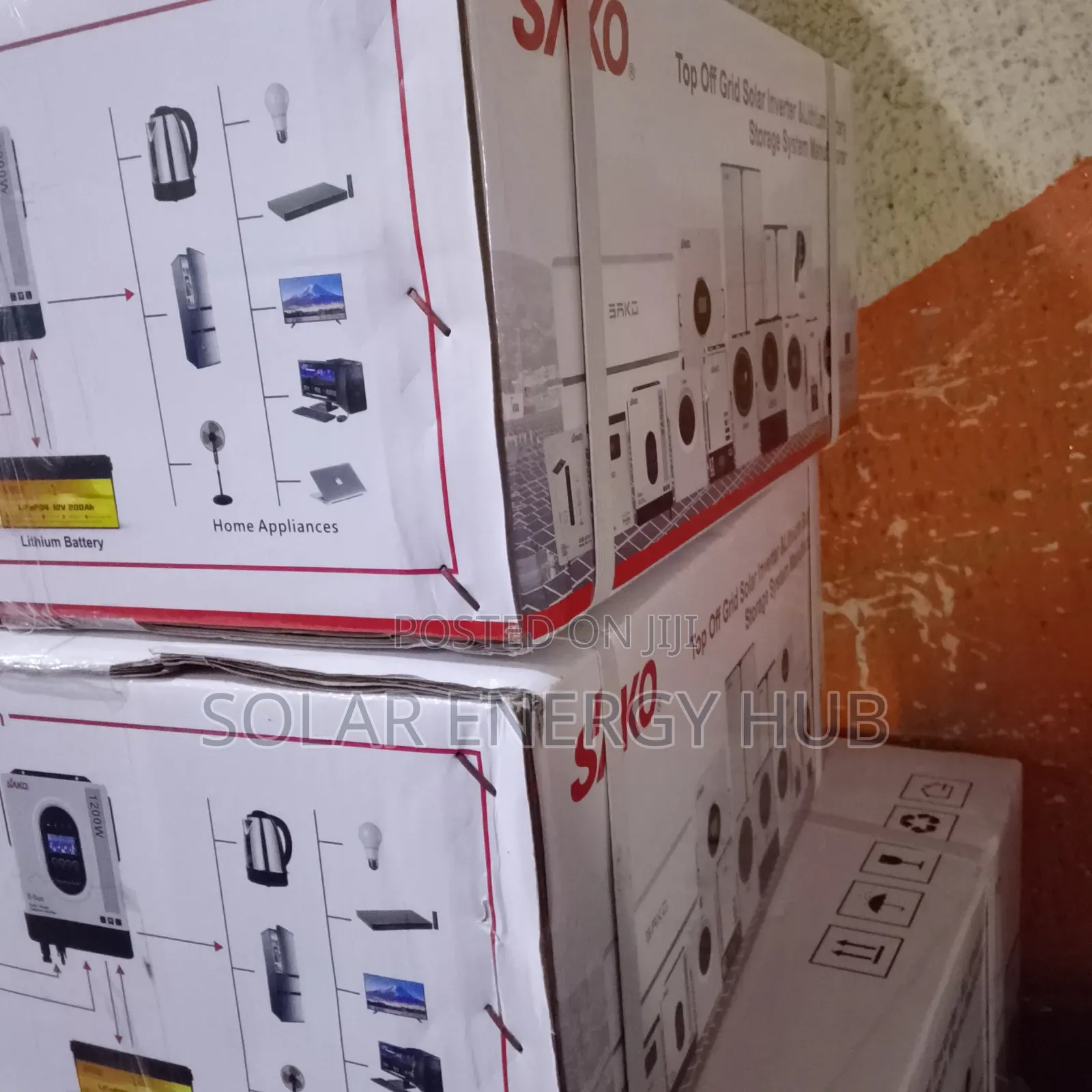 1.2kva/12v Sako Hybrid Inverter