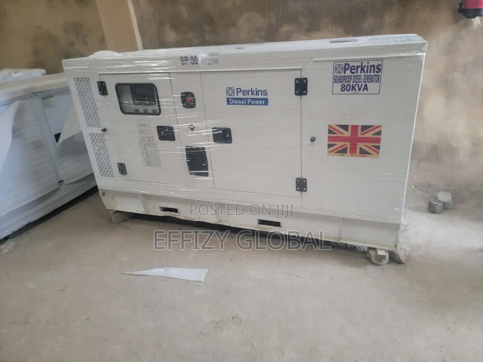 Heavyduty 80KVA Perkins Soundproof Diesel Generator 100%purecopper