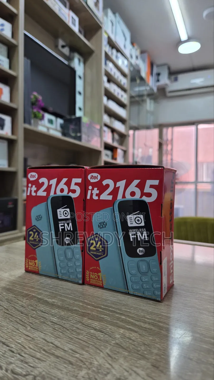New Itel it2165 Blue