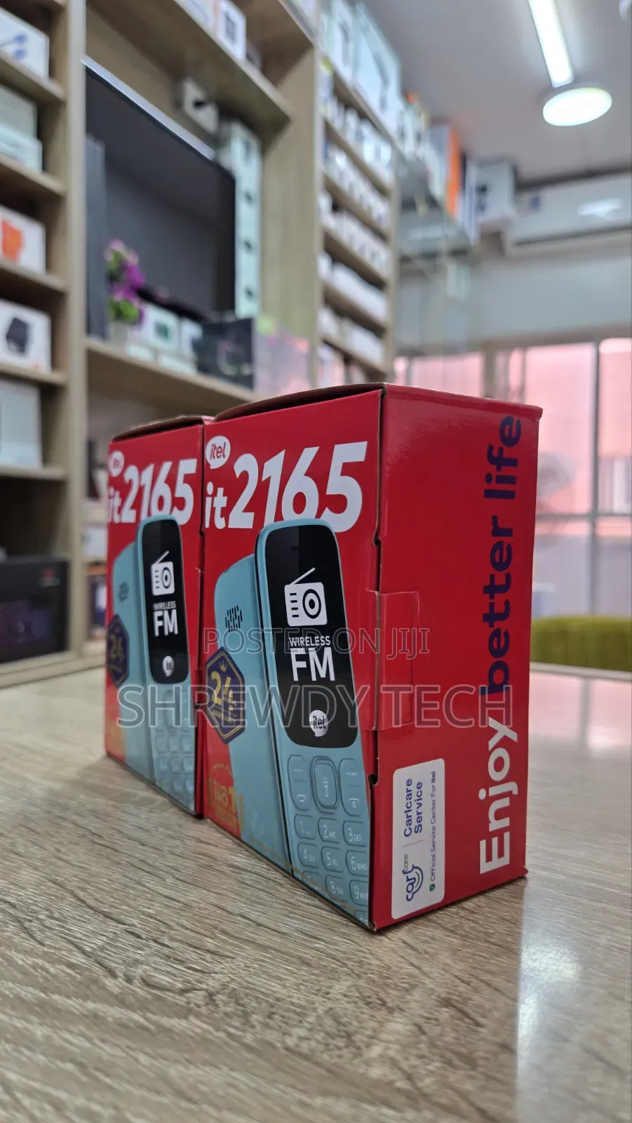 New Itel it2165 Blue