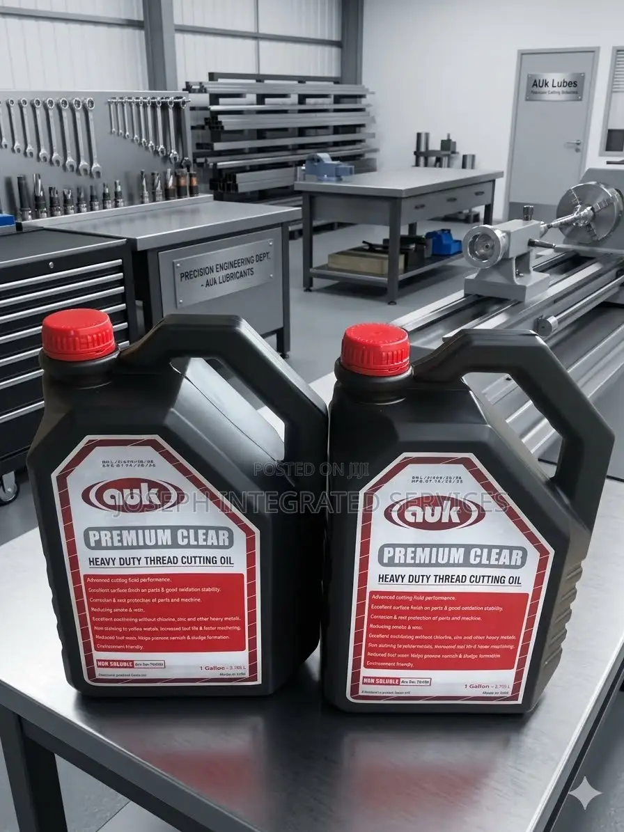 AUK Premium Clear Heavy Duty Thread Cutting Oil