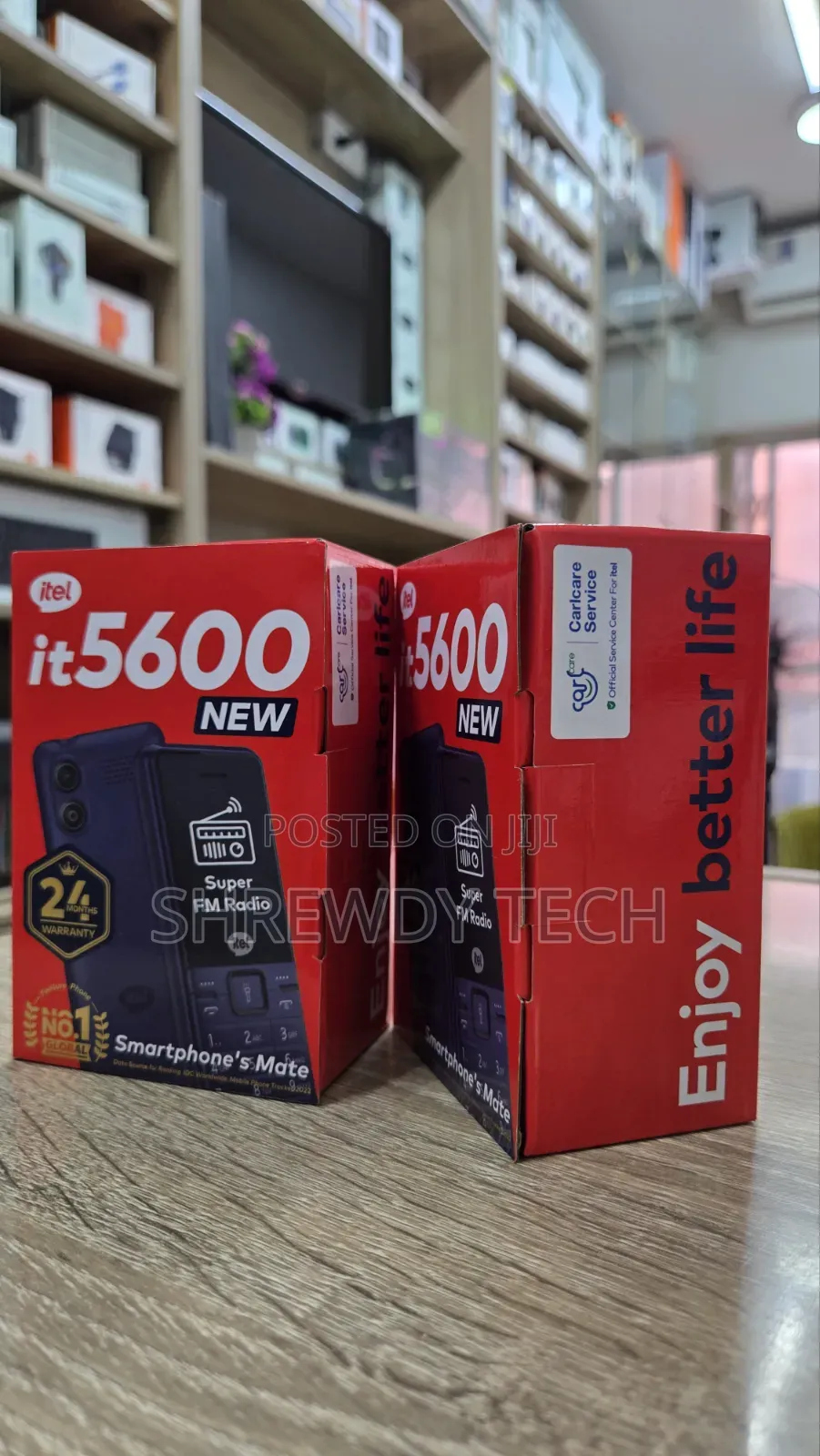 New Itel it5600 Black