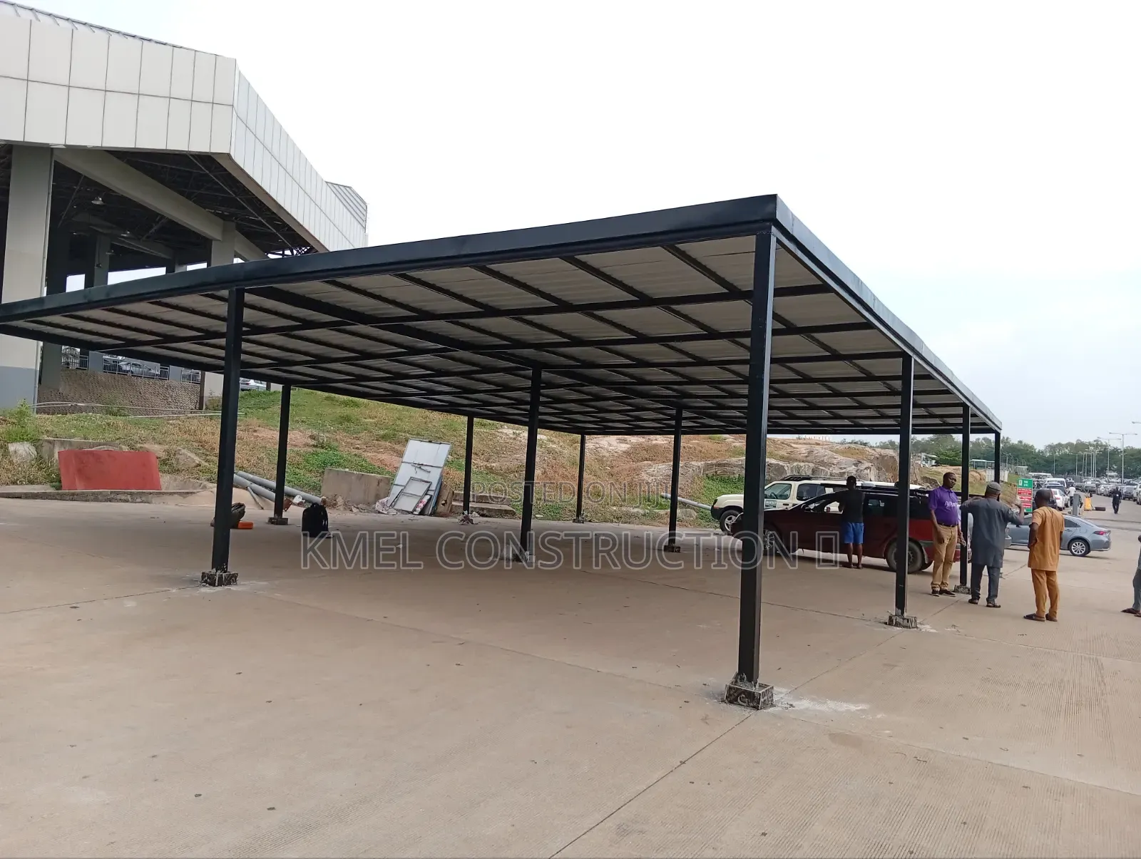 Heavy-Duty Parking Shelter