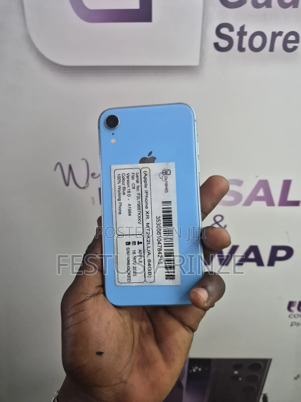 Apple iPhone XR 64 GB Blue