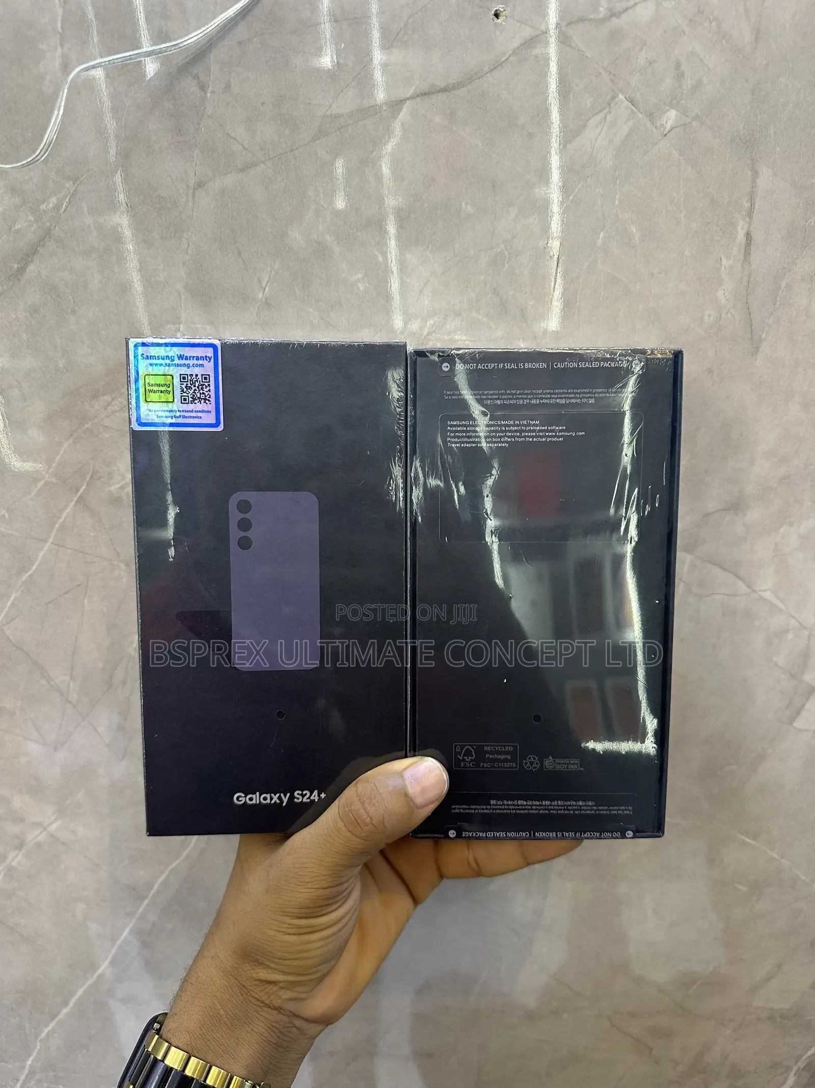 New Samsung Galaxy S24+ 256 GB Black