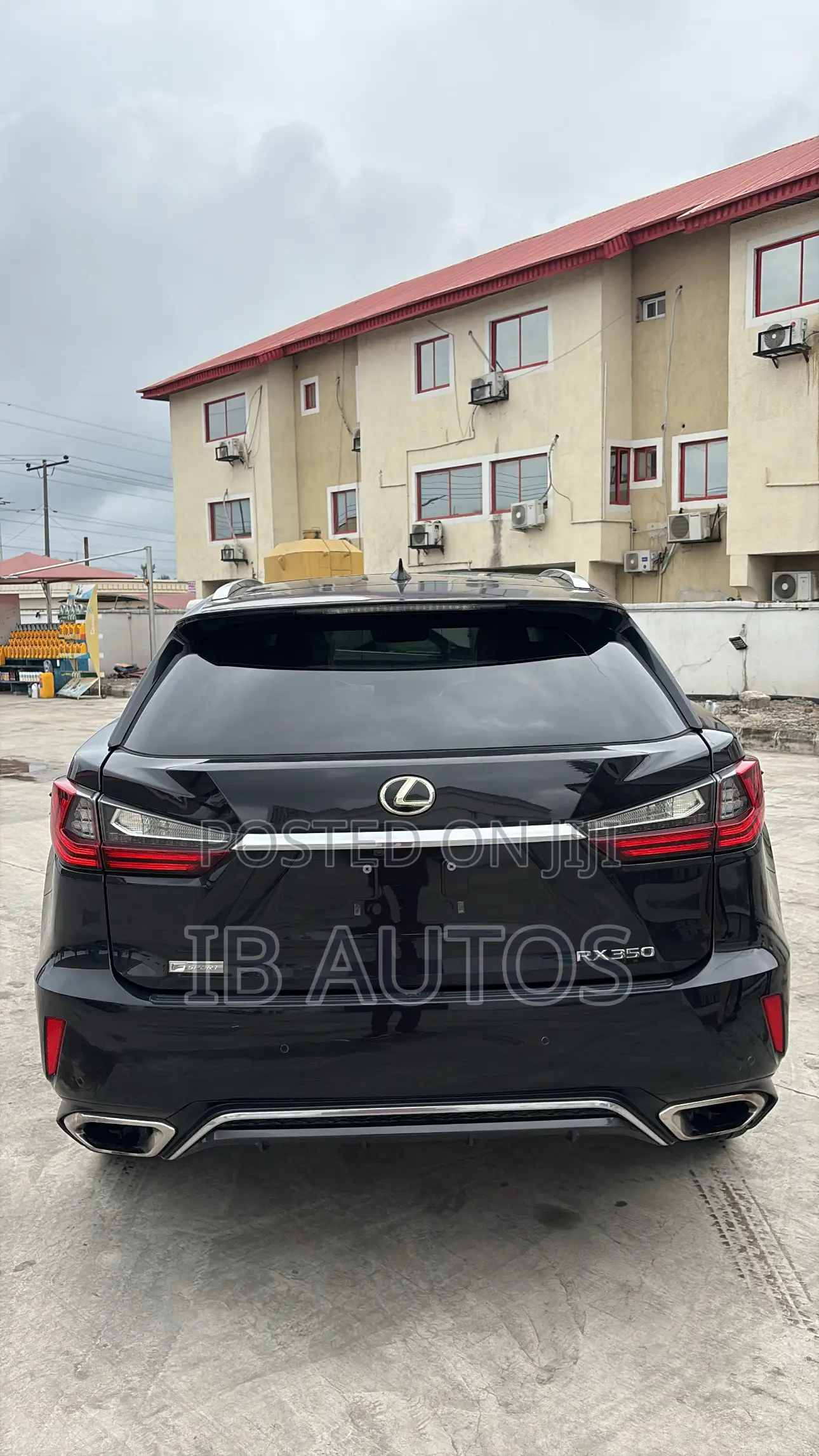 Lexus RX 350 F Sport FWD 2017 Black