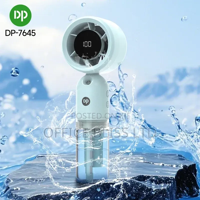 Portable Handheld Mist Spray Fan (Sourviner Ideas)