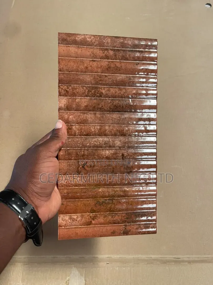 Wall Tiles ( Fluted Decorative ). In 15cm X 30cm .