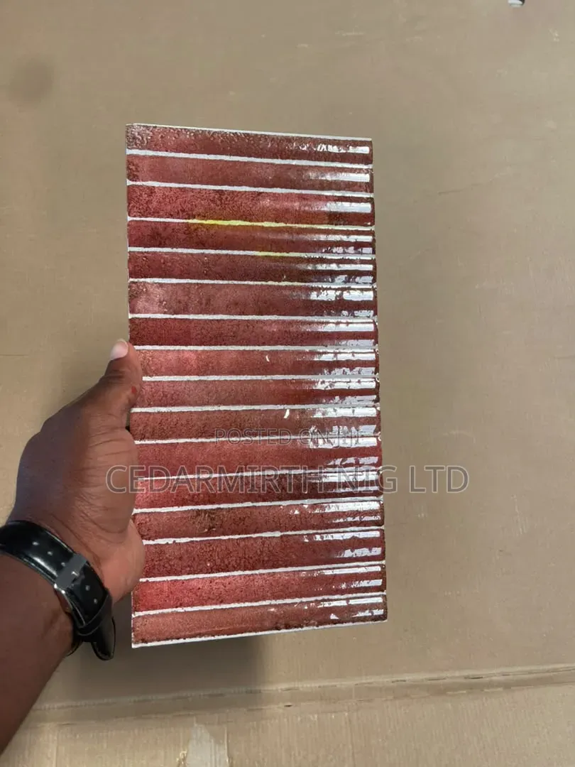 Wall Tiles ( Fluted Decorative ). In 15cm X 30cm .