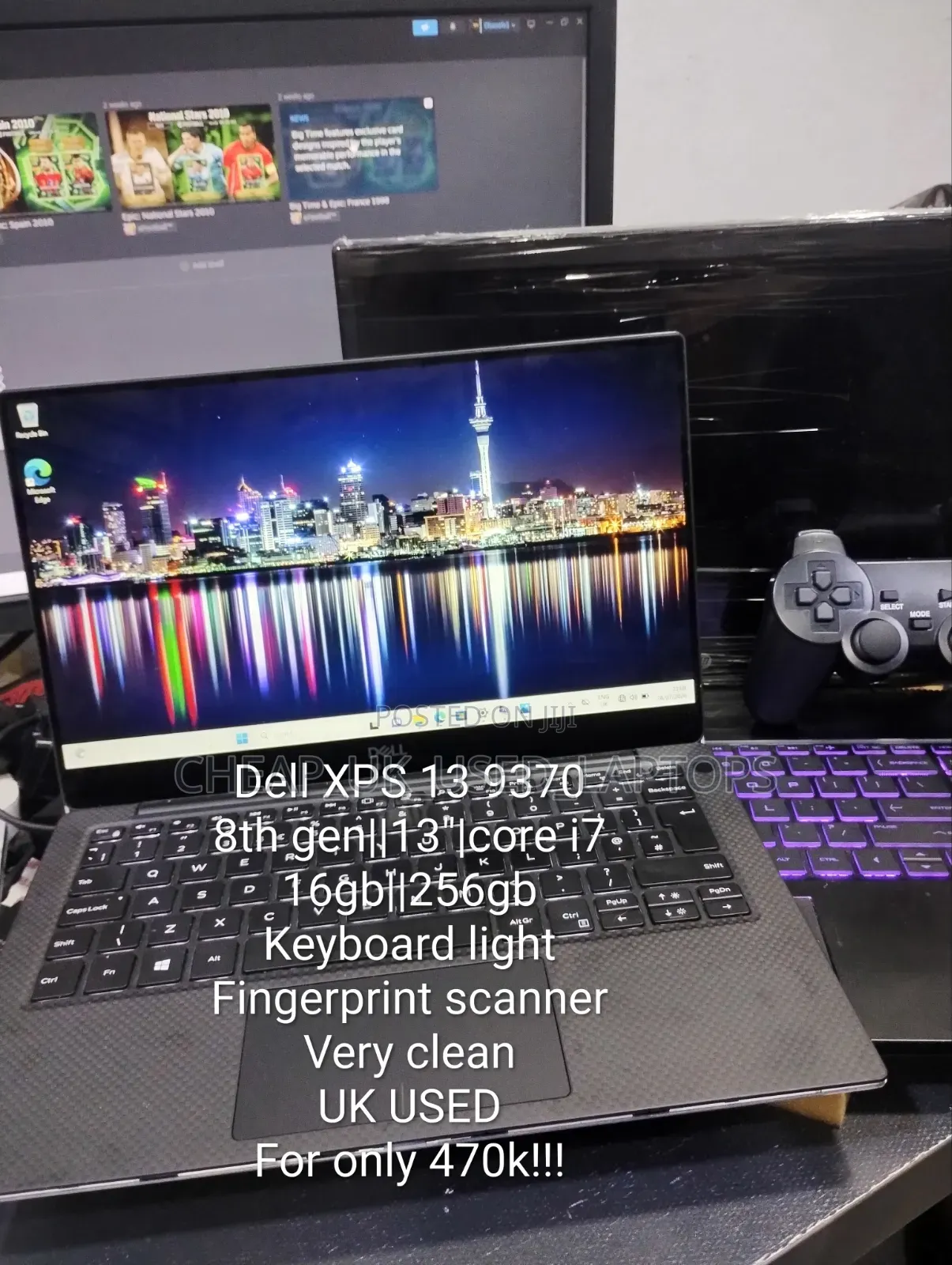 Laptop Dell XPS 13 9370 16GB Intel Core i7 SSD 256GB
