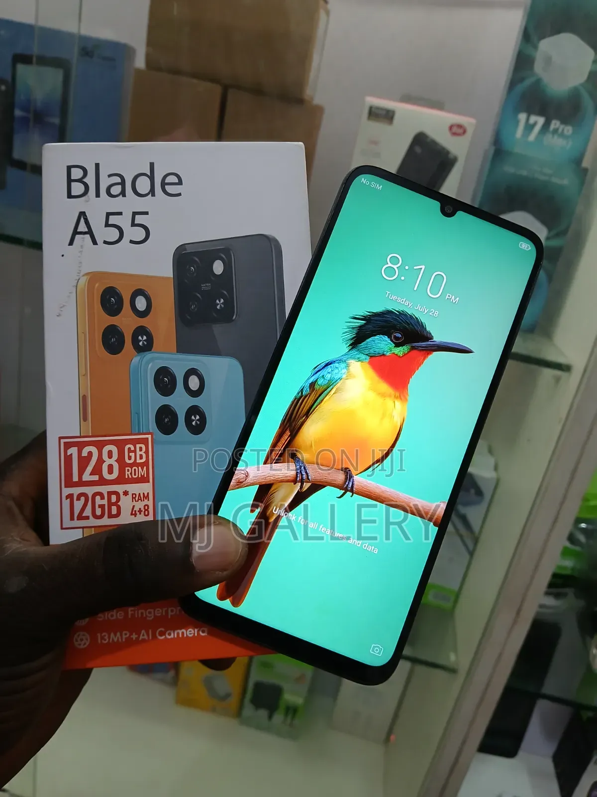 ZTE Blade A55 128 GB Black