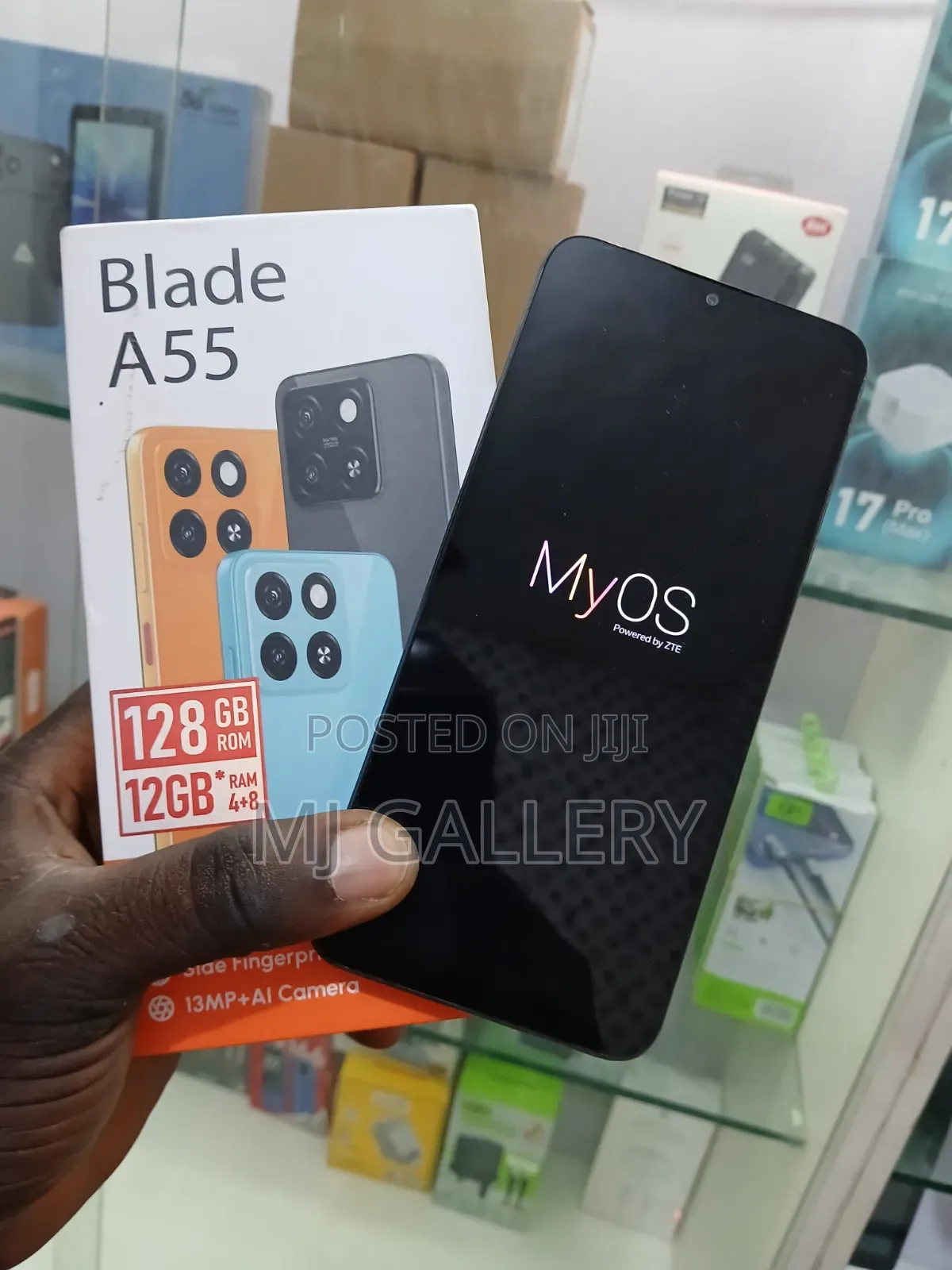 ZTE Blade A55 128 GB Black
