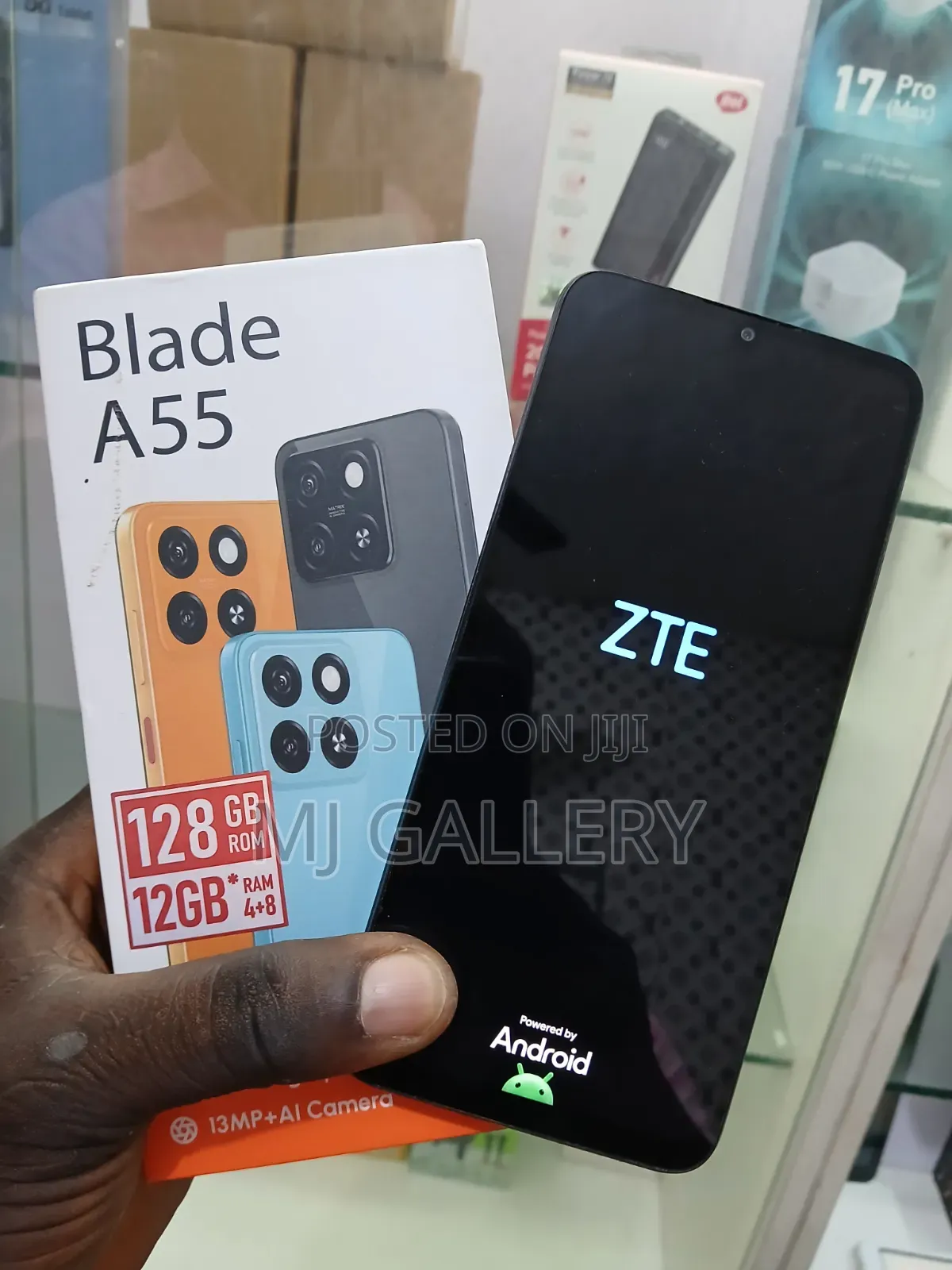 ZTE Blade A55 128 GB Black