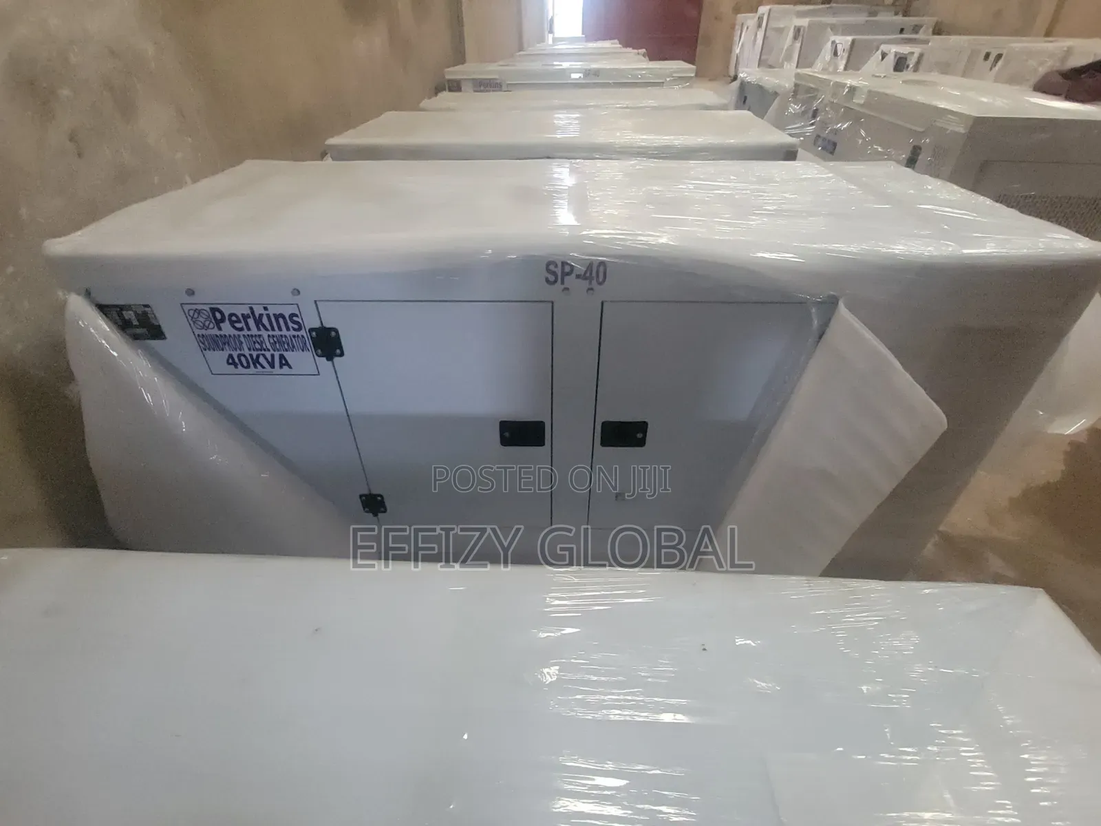 Heavy-Duty 40KVA Perkins Soundproof Diesel Generator 100% Pure Copper