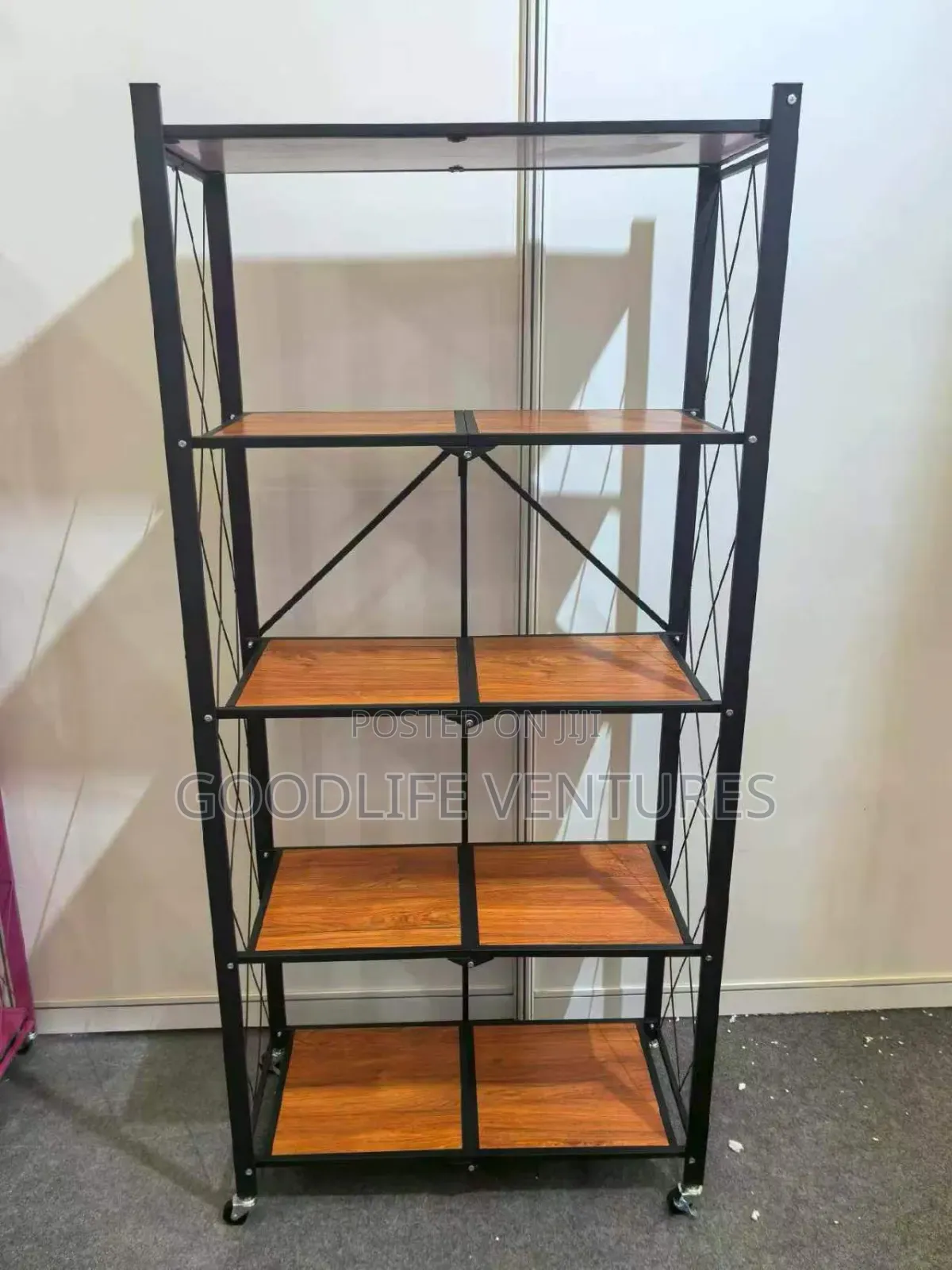 5layers Kitchen Rack Wood