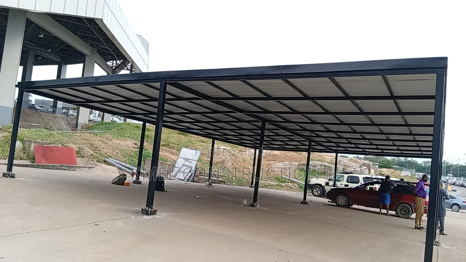 Commercial Steel Carport Shade.