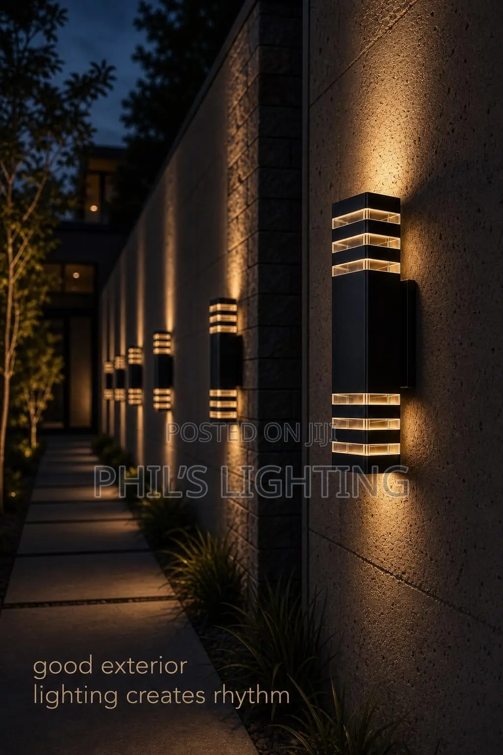 Waterproof LED Wall Lights Replaceable Light