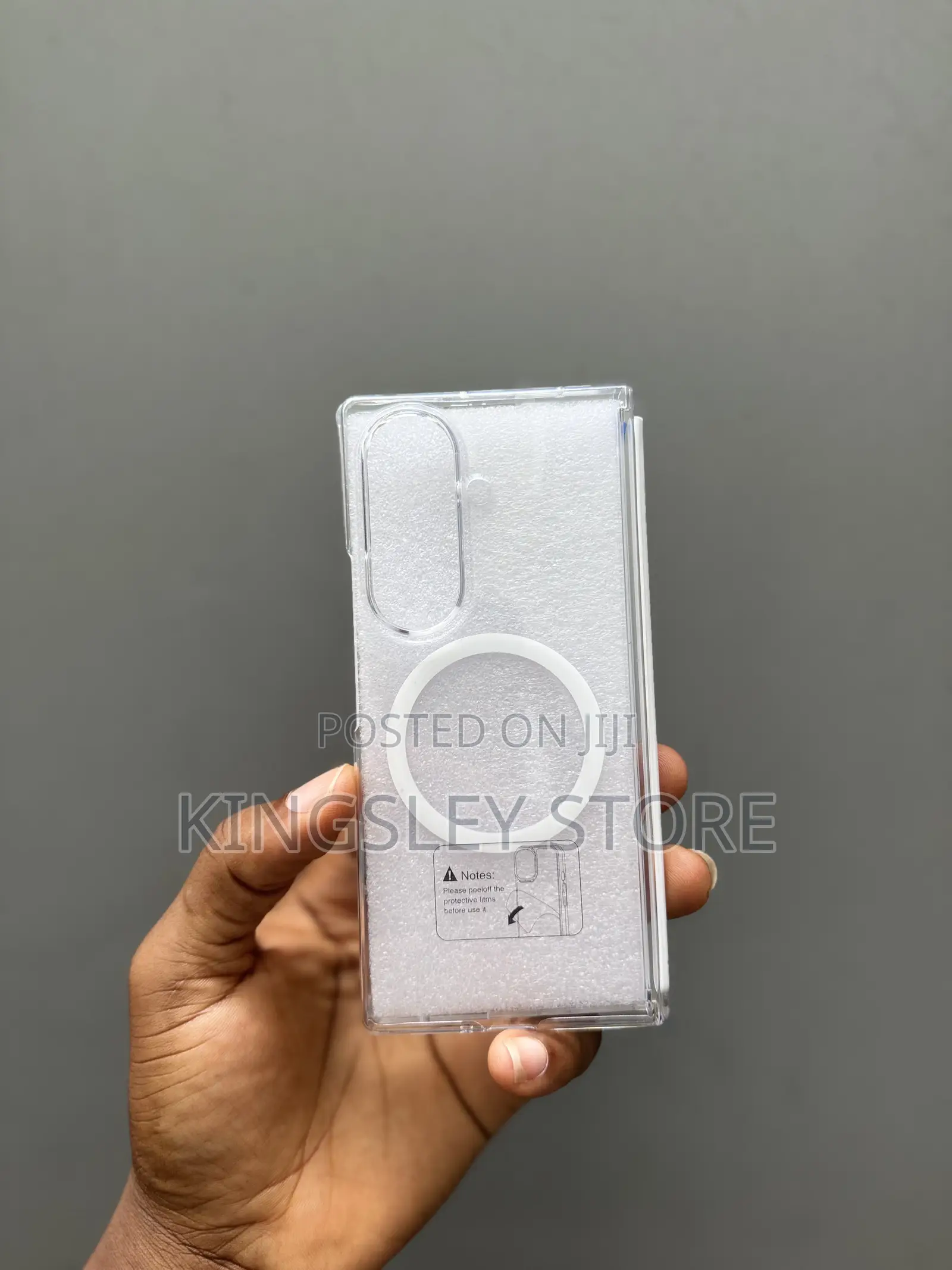 Samsung Galaxy Z Fold 8 Ultra Clear MagSafe Hinge Case ANTI-YELLOW