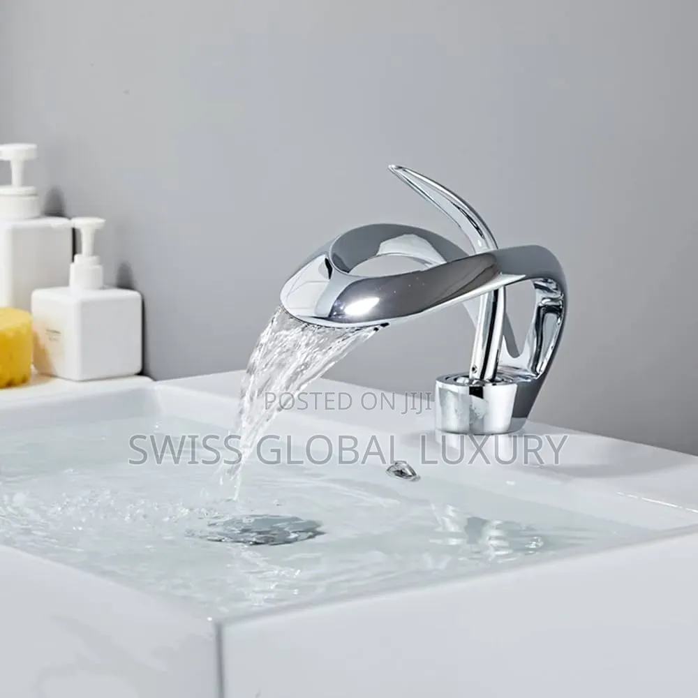 Quality Steel Basin Mixer Tap, Available in Black and Stainless