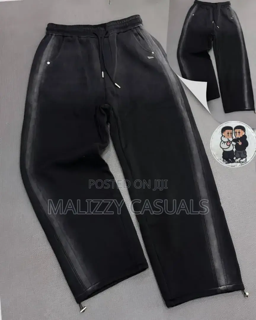 Premium Wide Hem Joggers for Men and Women . Comfortable Street Wears