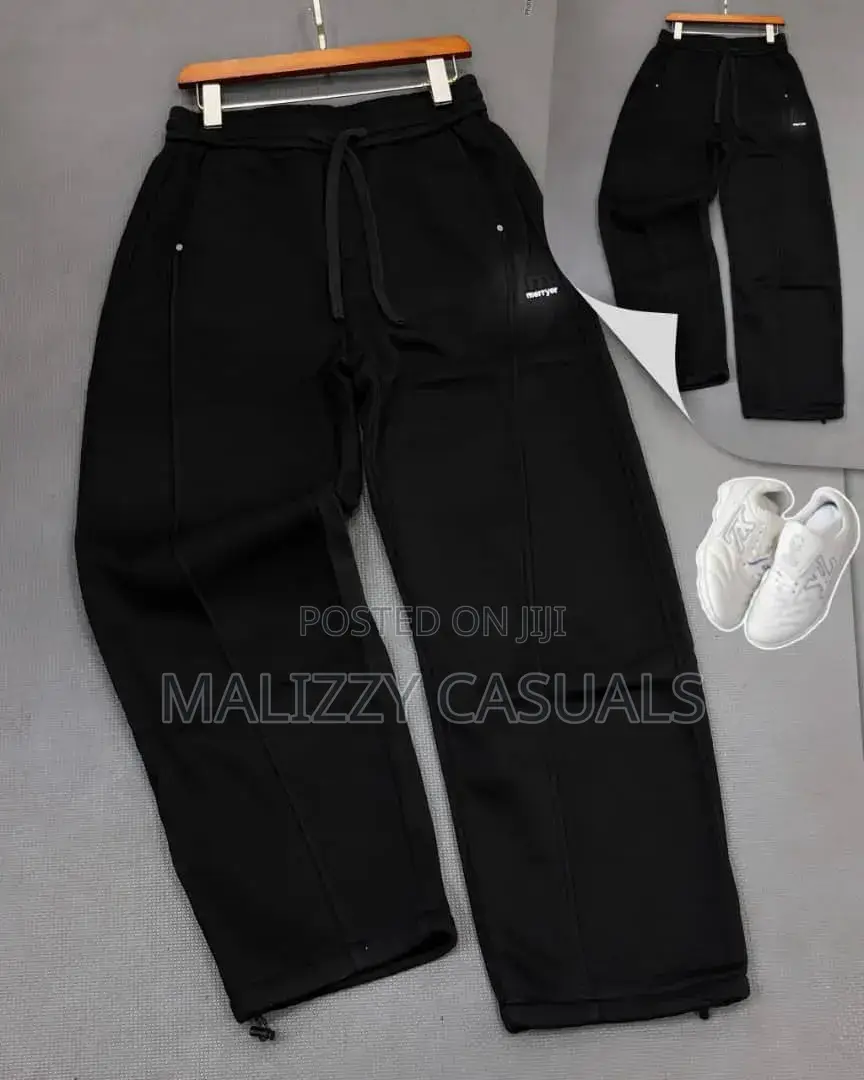 Premium Wide Hem Joggers for Men and Women . Comfortable Street Wears