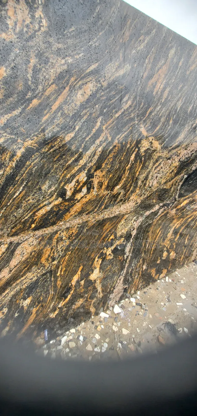 Royal Gold Granite Slab for Staircase