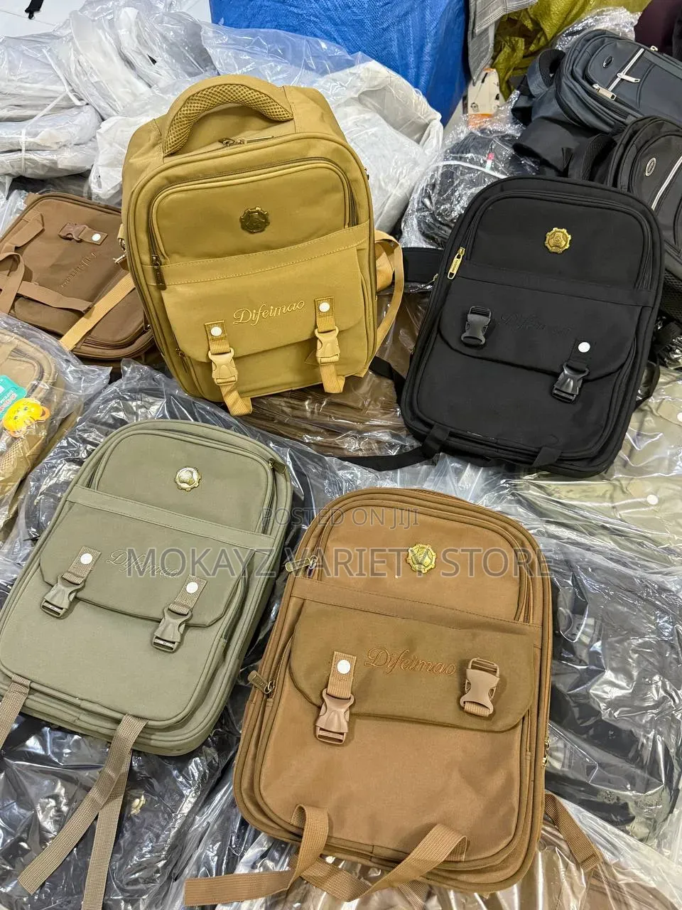 Unique/High Canvas Laptop School Bag
