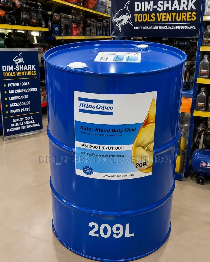 Atlas Copco Roto-Xtend Duty Synthetic Rotary Air Compressor Lubricant