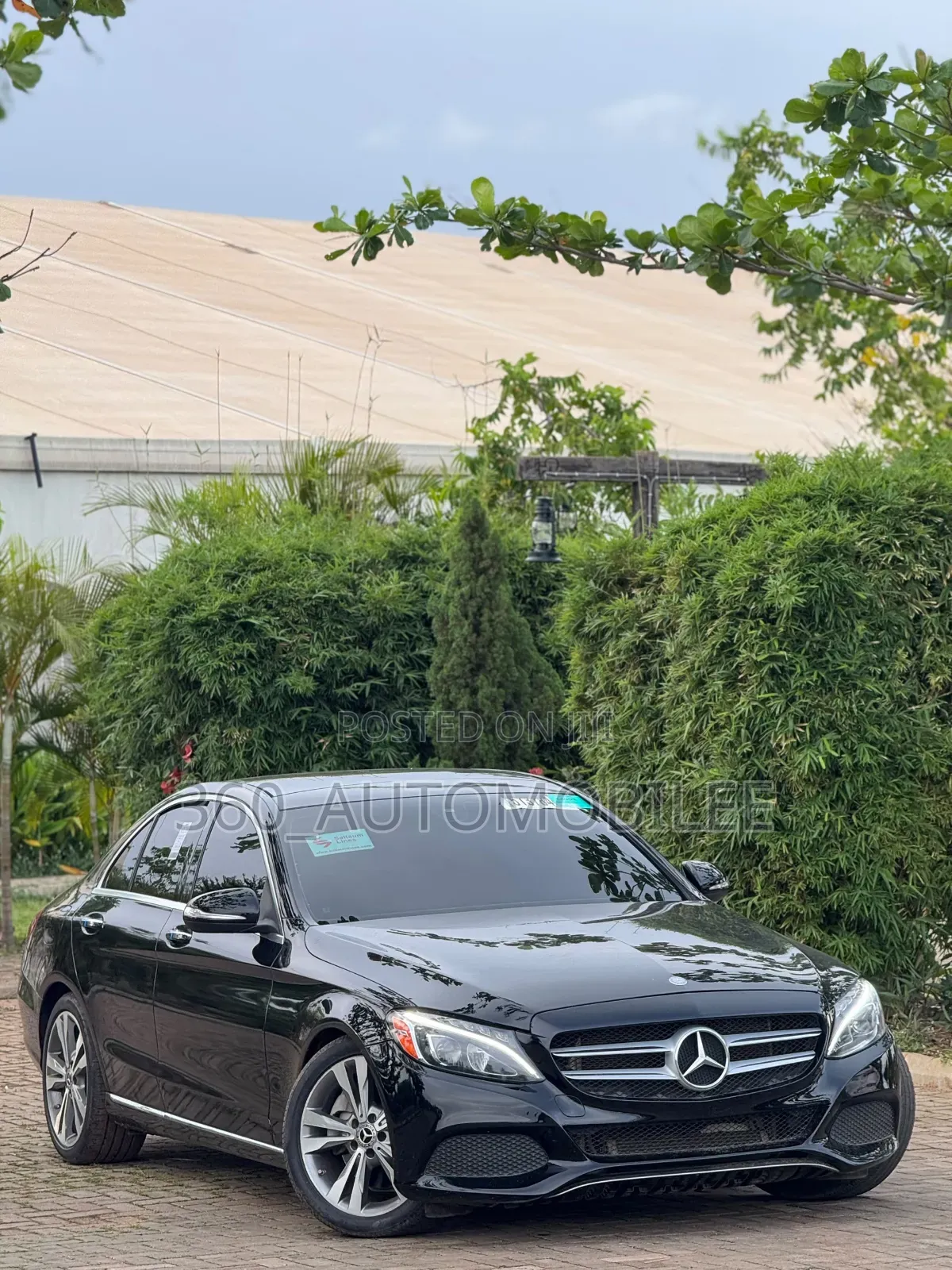 Mercedes-Benz C300 Luxury 4Matic Sedan AWD (2.0L 4cyl 7A) 2016 Black