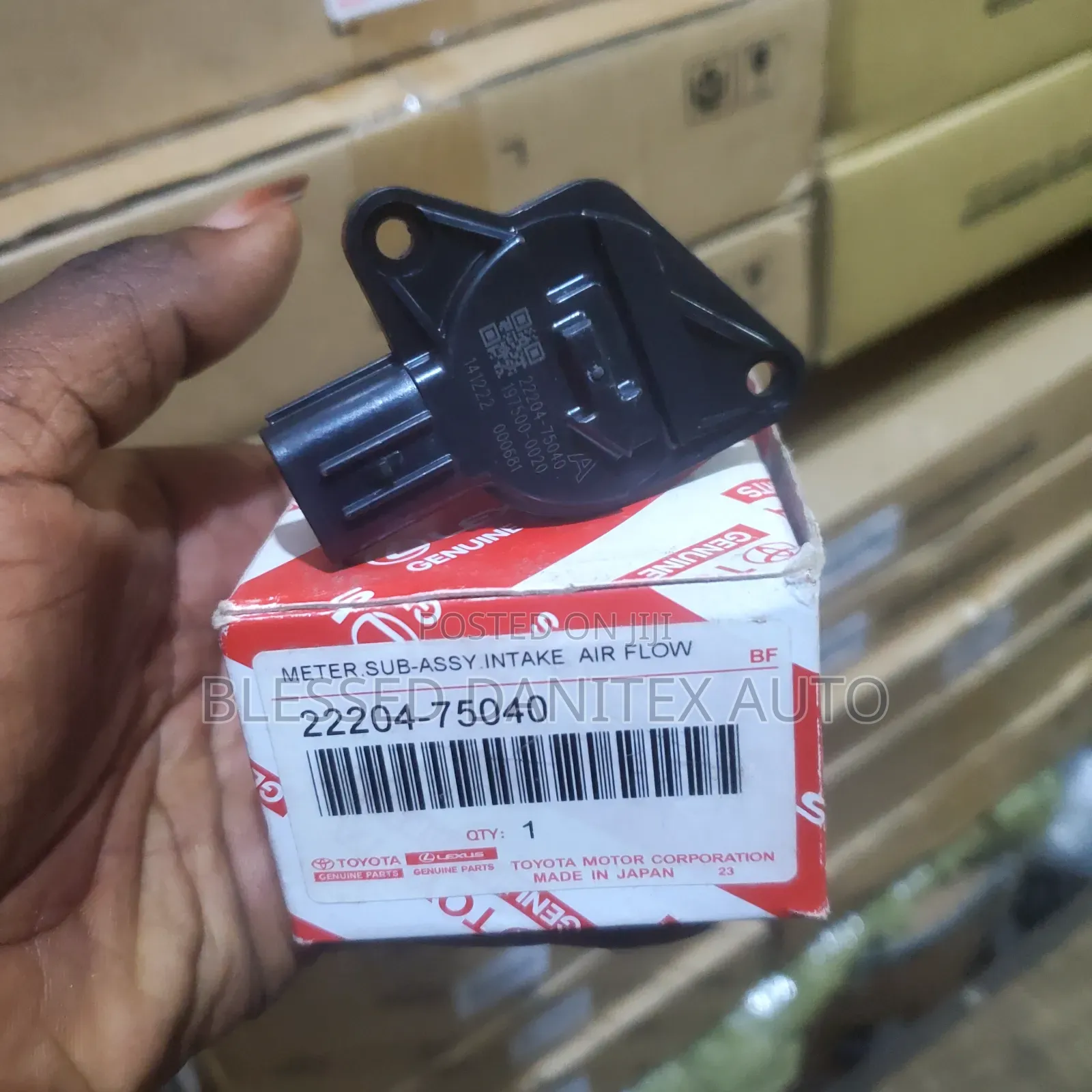 Air Flowmeter Sensor of Toyota Highlander, Rx350 and Hilux 2018 To2025