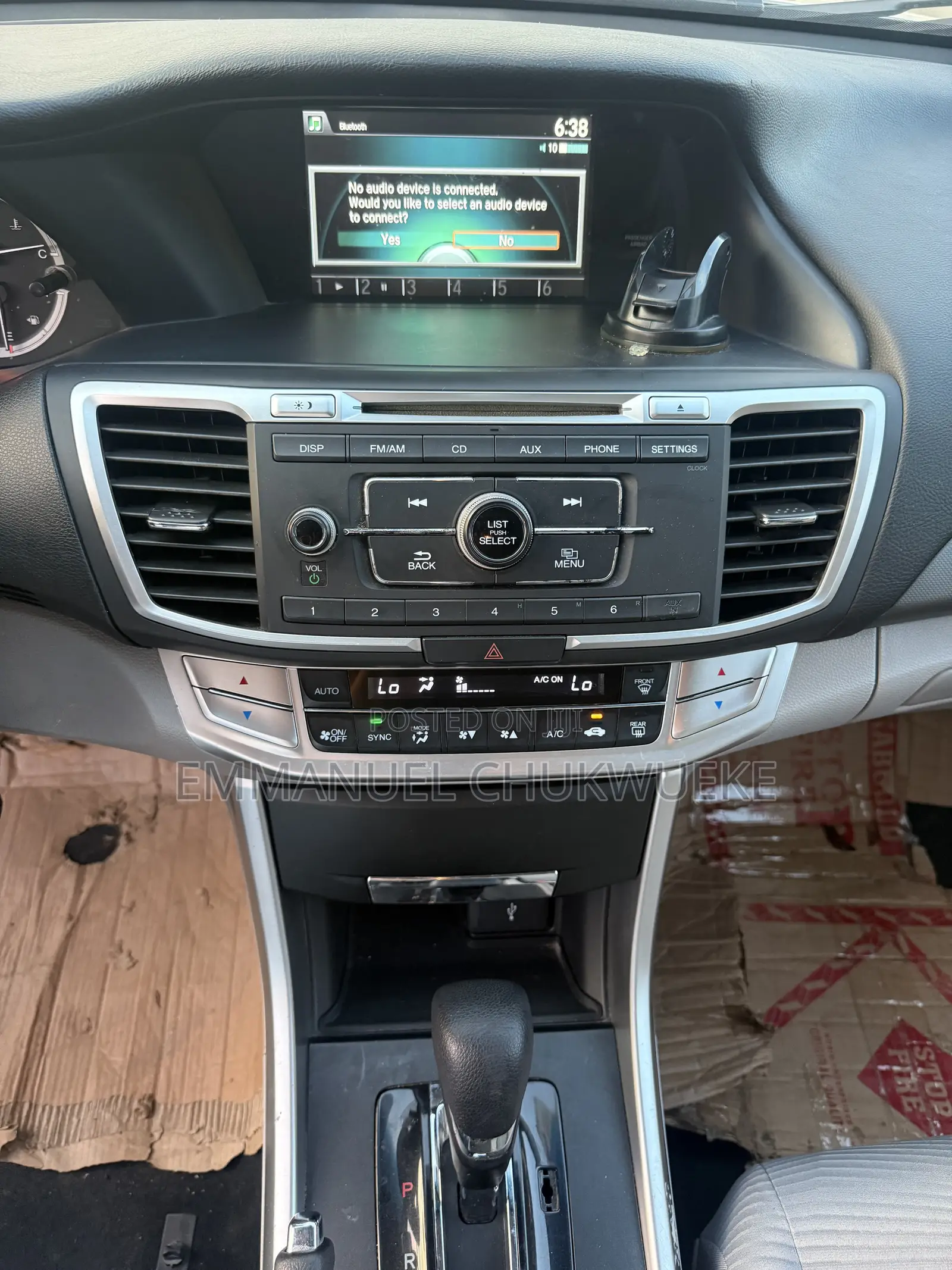 Honda Accord 2015 Gray