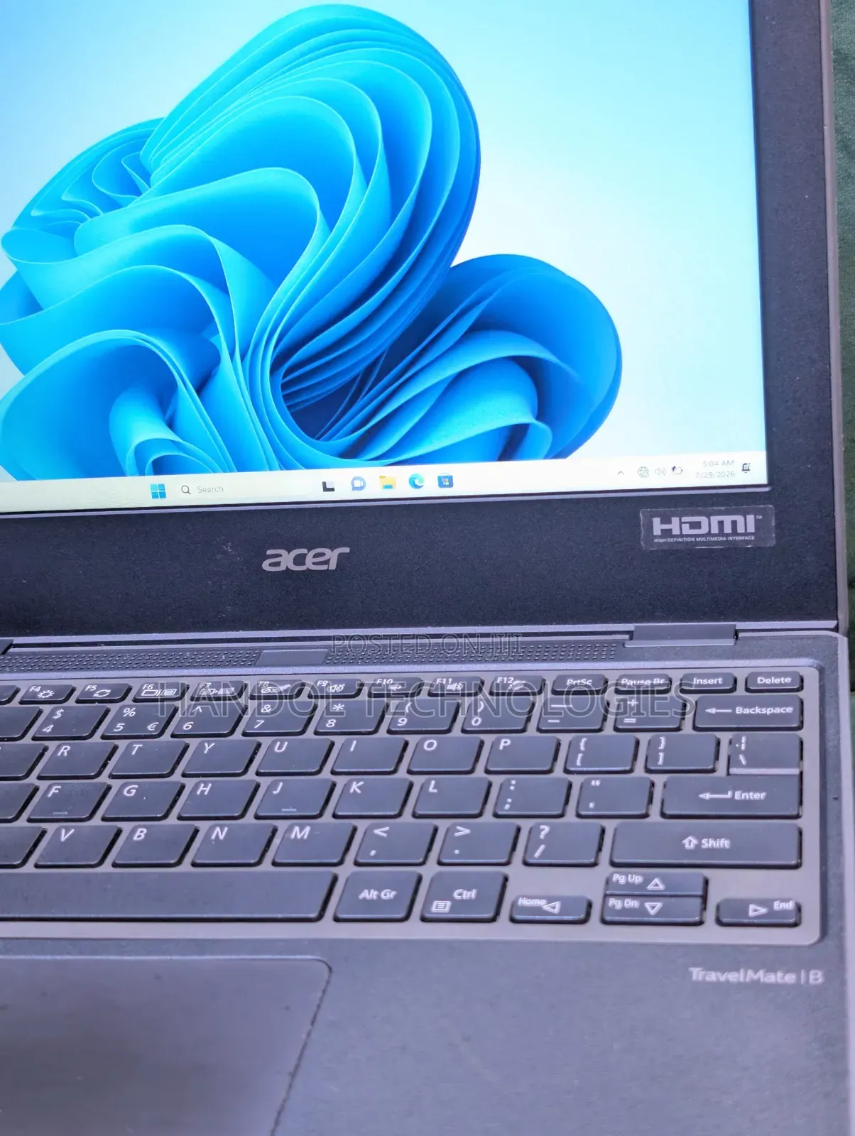 Laptop Acer TravelMate B 4GB Intel Celeron SSD 128GB