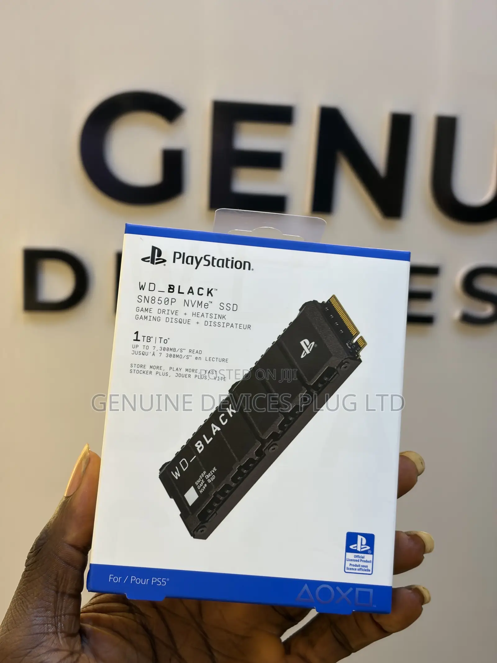 Western Digital 1TB SN850 NVMe SSD With Heatsink for PS5 Consoles