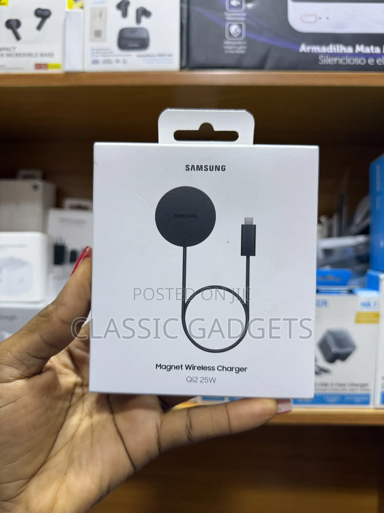 Samsung Qi2 25w Magnetic Wireless Charger for Galaxy S26 Ultra