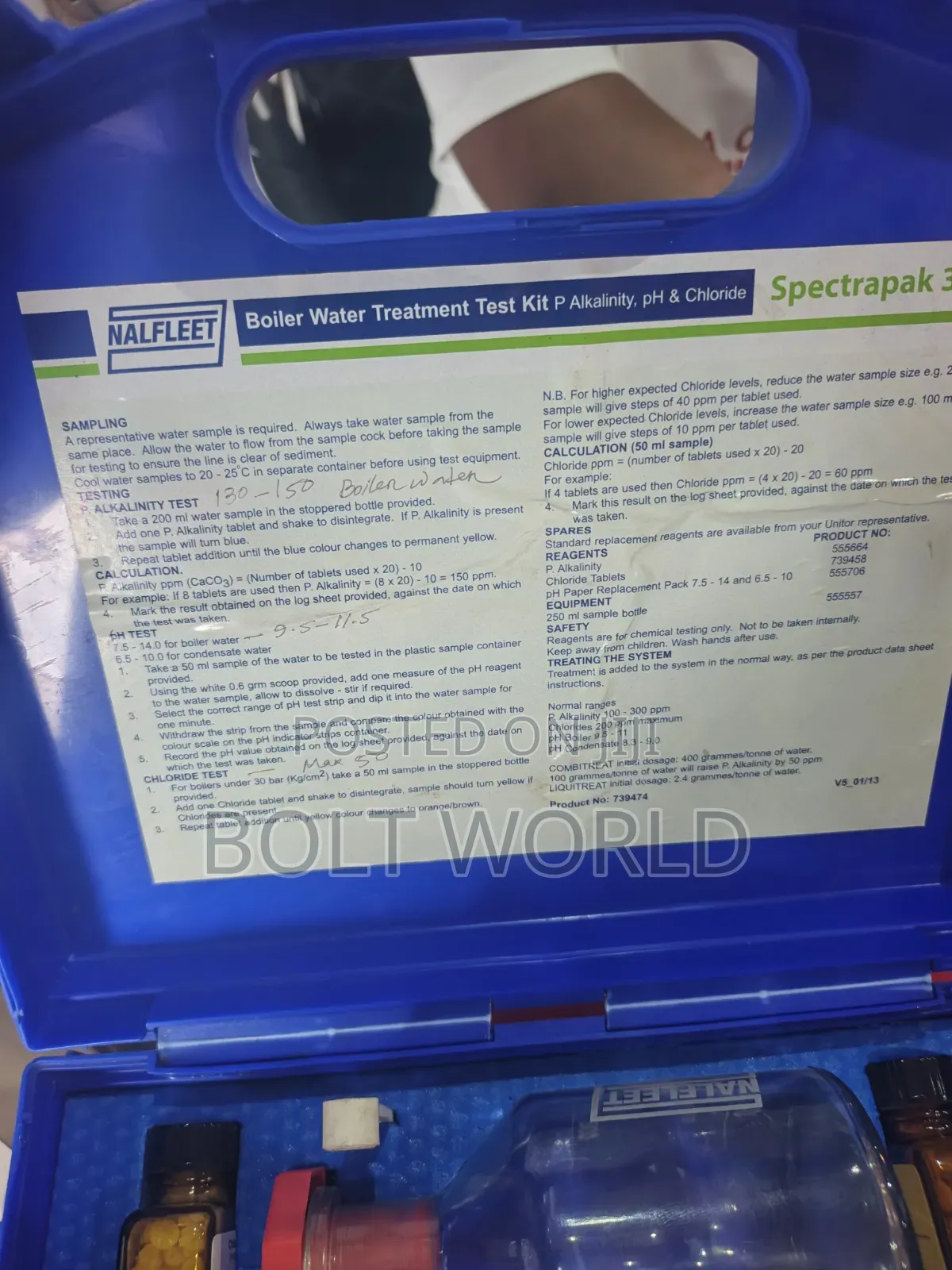 Ph Boiler Water Test Kit Spectrapak 310 Unitor