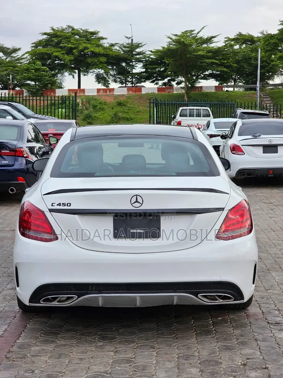 Mercedes-Benz C450 2016 White
