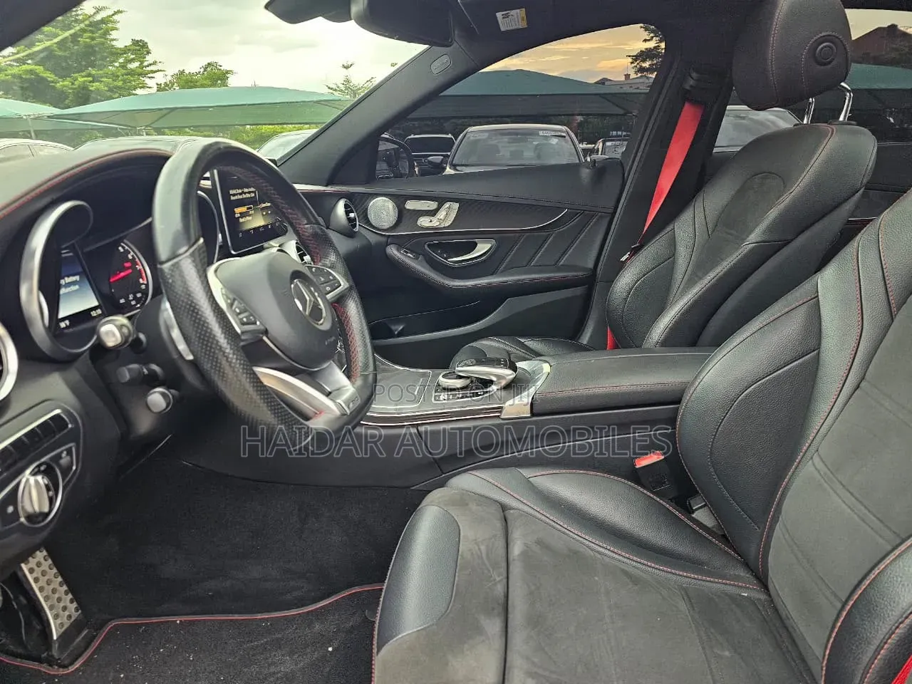 Mercedes-Benz C450 2016 White