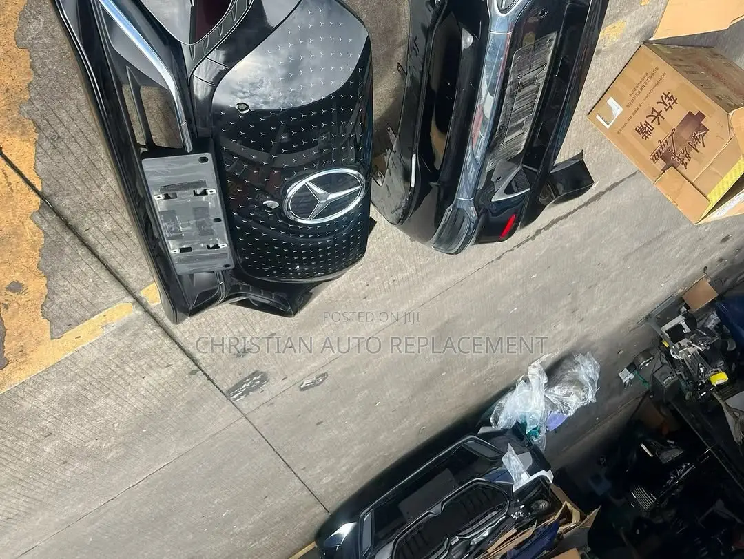 Mercedes EQS/EQE Complete Front Bumper With Illuminated Star Grille