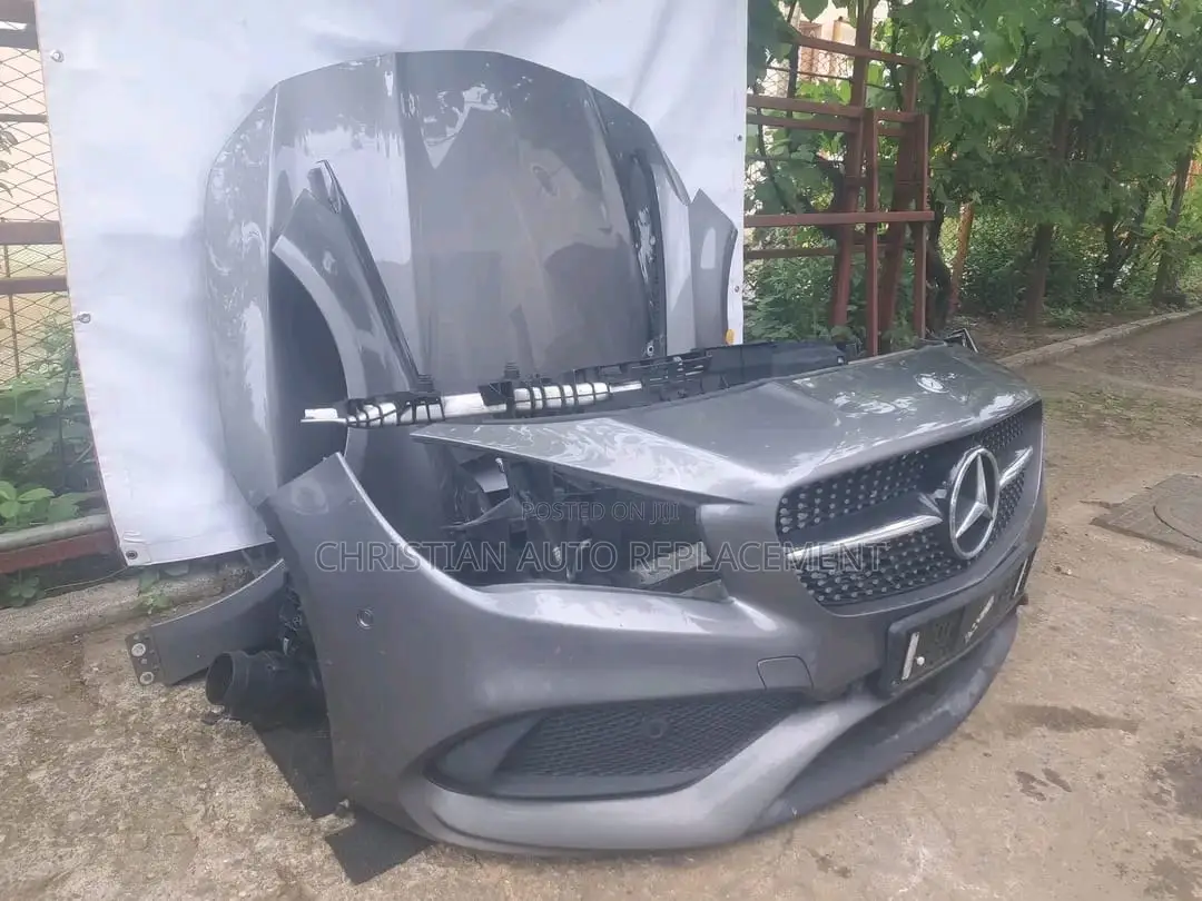 Mercedes-Benz CLA 2018–2020 Complete Front Bumper, Bonnet Fender