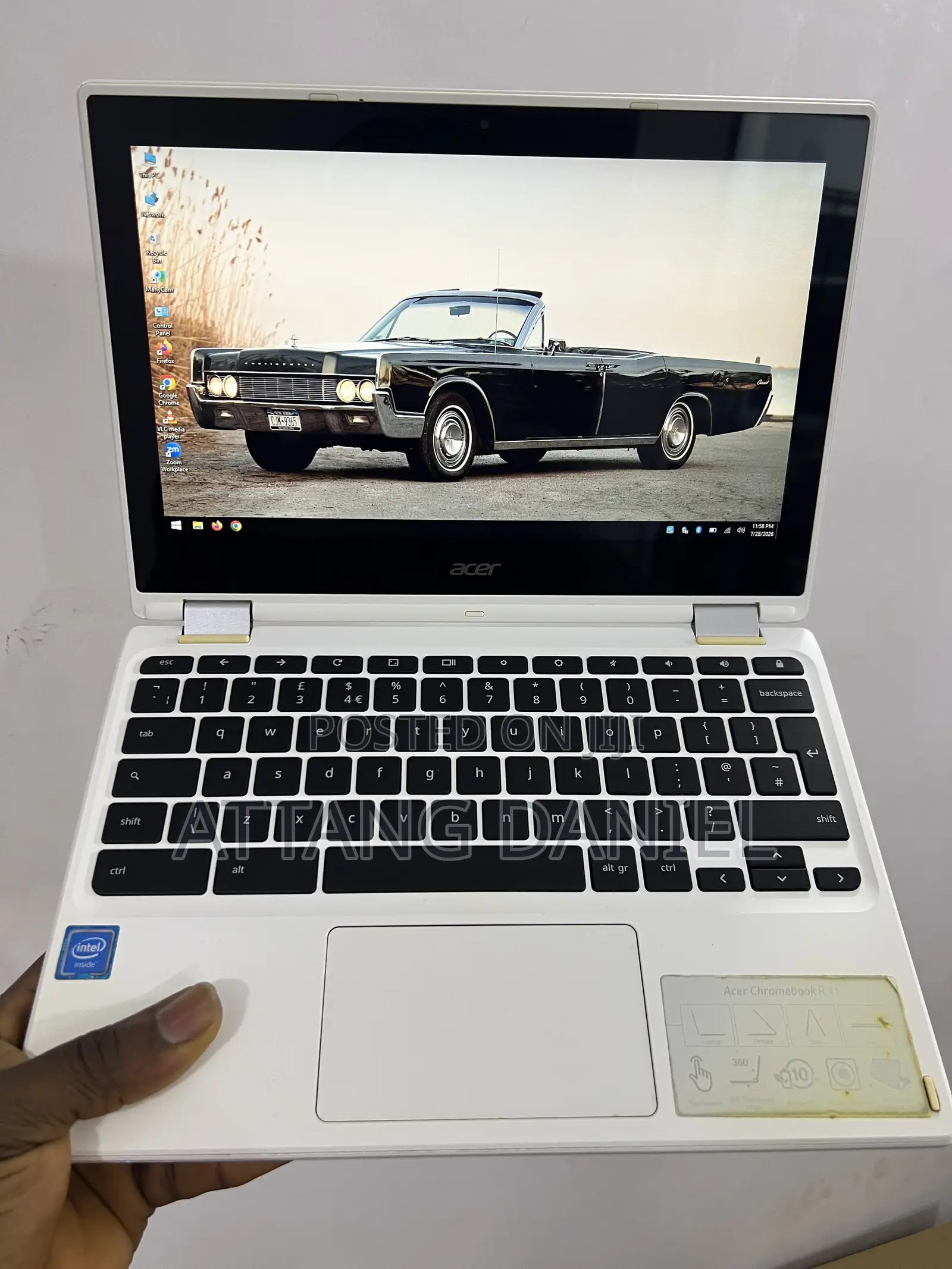 Laptop Acer Chromebook R 11 2GB Intel Celeron eMMC 32GB