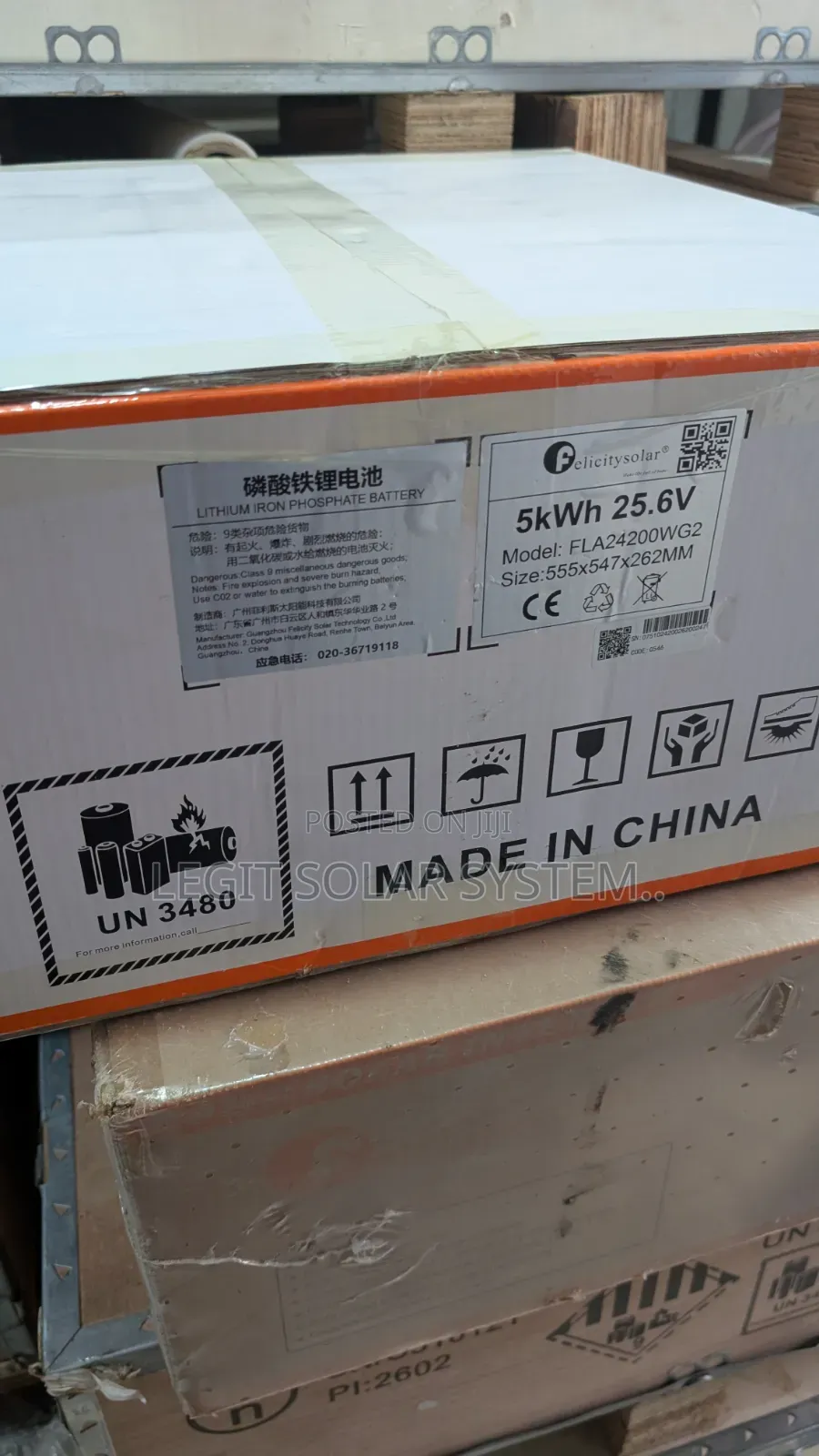 5kw Felicity Lithium Battery.