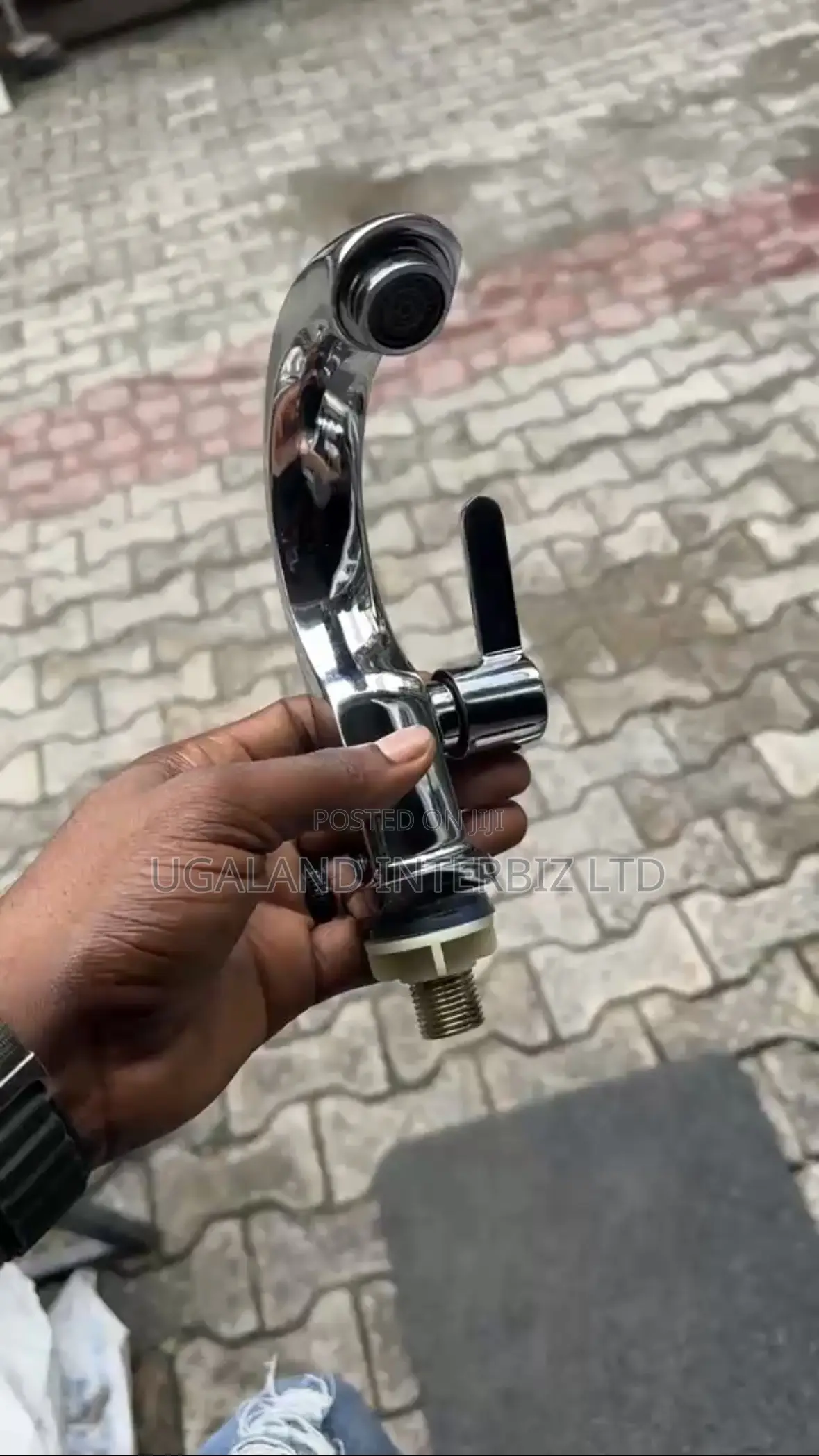 Chrome Single Lever Basin Tap