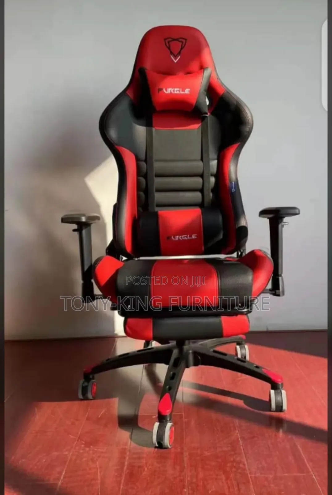 Adjustable Furgle Gaming Chair a High-Back Design With Lumber Support