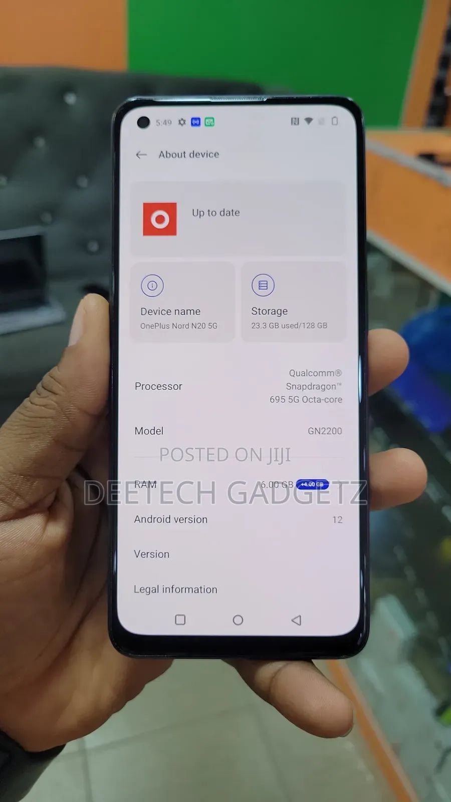 OnePlus Nord N20 5G 128 GB Blue