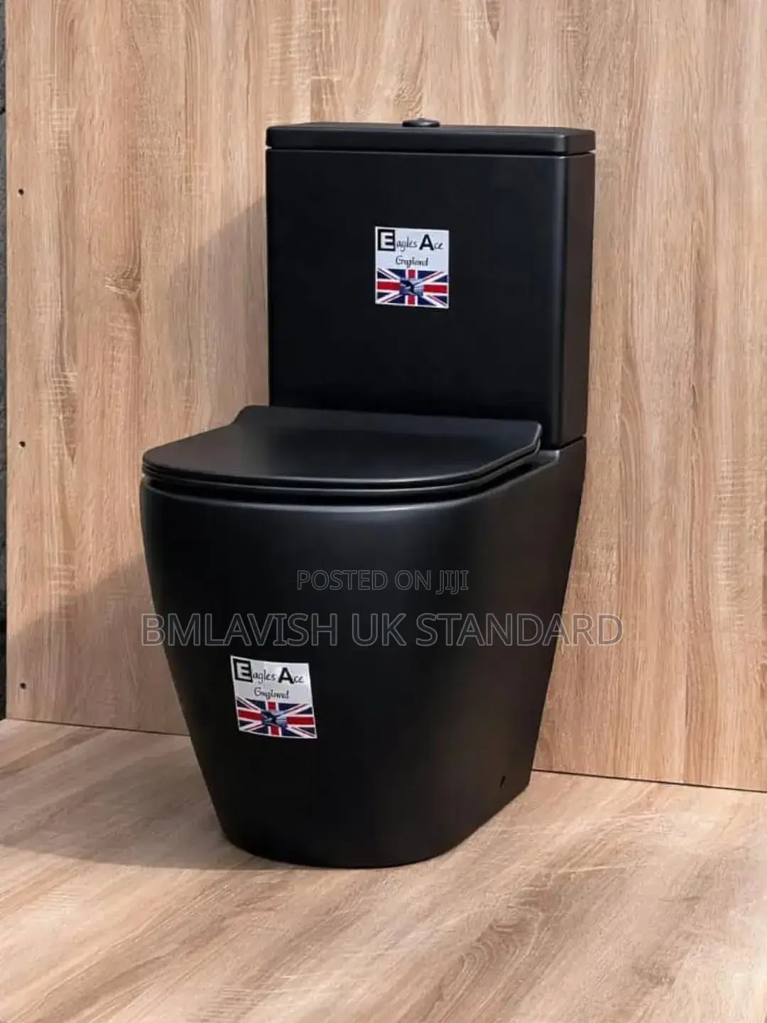 UK England Black Toilet Seat